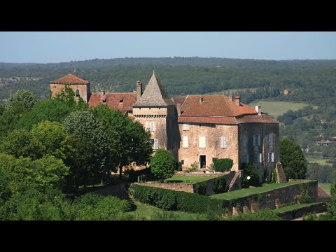 €1.95m Magnificent French Chateau for Sale 14th Century Ballroom, 20 Acres, Pool, Figeac, SW France