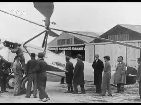 JUAN DE LA CIERVA Y EL AUTOGIRO (1923)