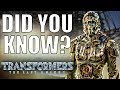 Did You KNOW TRANSFORMERS THE LAST KNIGHT 2017