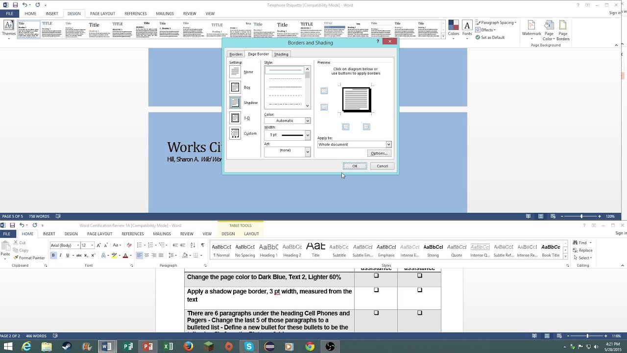 MOS: Microsoft Word 2013 Certification Review
