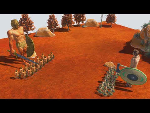 ACHILLES VS CRIXUS THE GAUL - Animals Revolt Battle Simulator