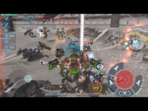 Maybe a ragequit? Ultimate Orkan Ravana on the Moon | War Robots gameplay