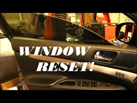Nissan/Infiniti Power Window Reset