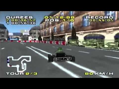 Michael Schumacher Kart Racing Playstation