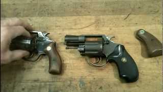 preview picture of video 'Snubnose revolvers, Colt Agent and Charter Arms Undercover'