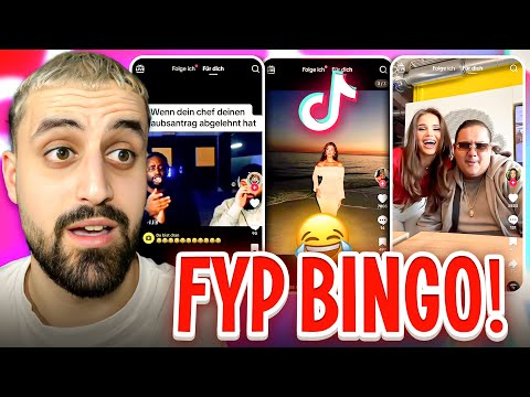 TIKTOK FORYOU PAGE BINGO MIT MEINEN ZUSCHAUERN! #5 😂