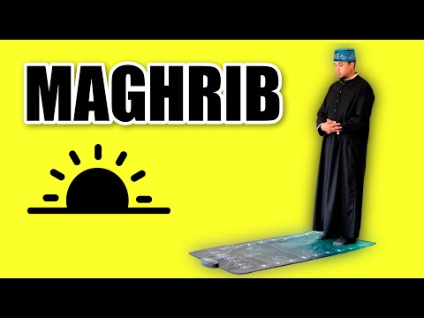 Learn How To Pray Maghrib for Men (beginners) - with Subtitles/ Translation