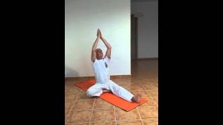 Yoga in the village Ebes, Hungary