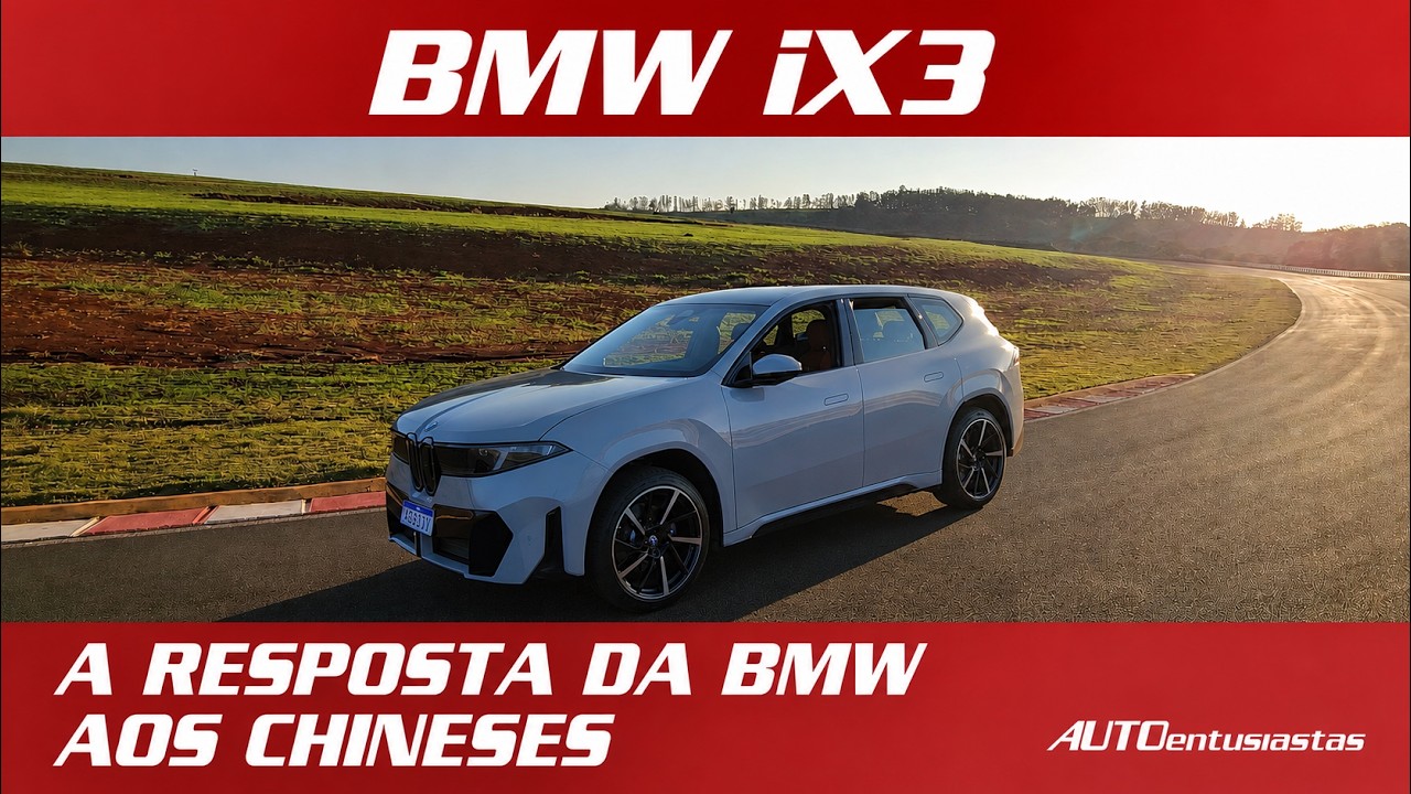 BMW iX3: A RESPOSTA AO CHINESES