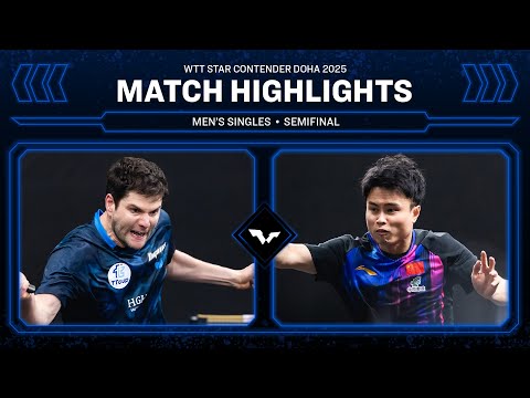 Dimitrij Ovtcharov vs Zhou Qihao | MS SF | WTT Star Contender Doha 2026