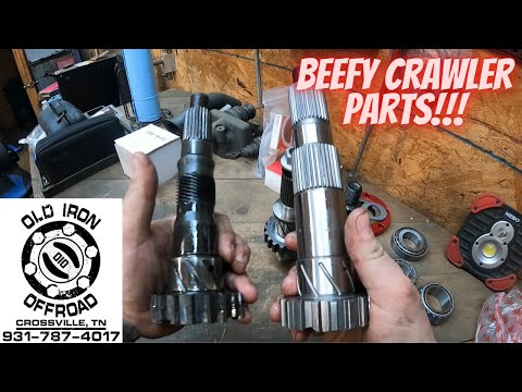 32 spline 4 to 1 dana 300 build!! (First piece of our shop Rock Crawler)