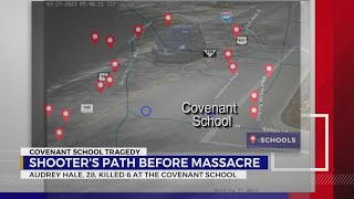 Nashville school shooter traveled through Belle Meade past numerous schools, LPR cameras show
