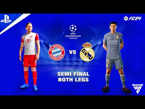 FC 24 - Bayern Munich vs Real Madrid - Semi Final - Both Legs - UEFA Champions League | PS5™ | 4K