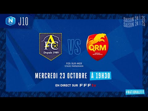 J10 I Aubagne FC – Quevilly Rouen Métropole (1-1) le résumé I National FFF 2024-2025