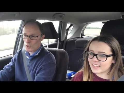 Nikita's first driving lesson