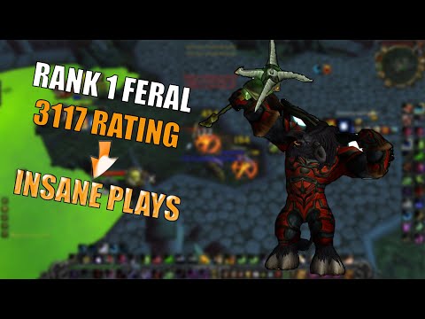 Spottman - Rank 1 Feral | Classic TBC arena PvP - Best of Twitch #11