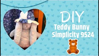 DIY: Teddy BUNNY bear (simplicity pattern 9524)
