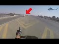 POV GoPro Cop Fires Shots From Motorcycle During Intense Police Chase In South Africa