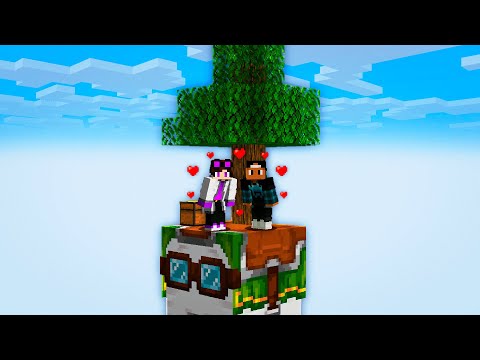SKYBLOCK mas ILHAS SÃO HAPPY GHAST (com Mendrux)