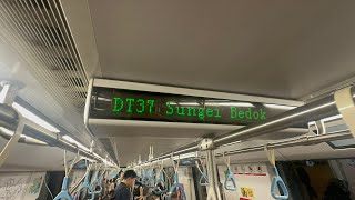 [DTL3e TESTING] MRTravels on the Downtown Line: C951 Trainset 9056 from Bukit Panjang to Cashew