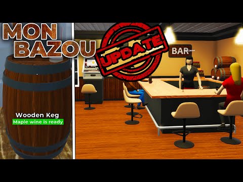 *UPDATE* BAR, MAPLE WINE, WOODEN KEG - HOW TO MAKE & SELL MAPLE WINE - Mon Bazou