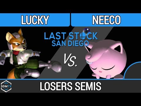 LSSD 125 - Lucky (Fox) vs. Neeco (Puff) - SSBM Losers Semis - Smash Melee