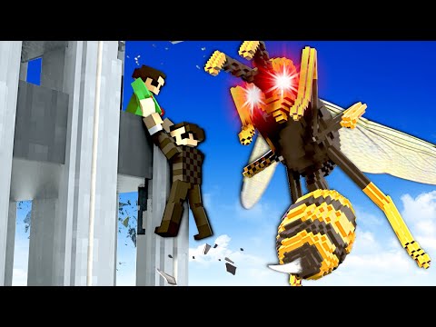 GIANT WASP ATTACKS CITY! (Teardown)