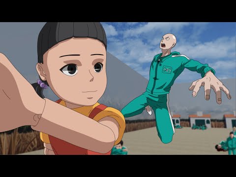 If Saitama Was In Squid Game Fan Animation