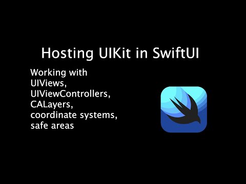 Hosting UIKit in SwiftUI - Working with views, controllers, layers, coordinate systems, safe areas