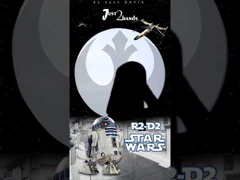 Just 2 Hands: R2-D2 Star Wars #shorts