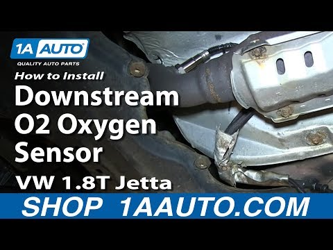 How to Replace Downstream O2 Oxygen Sensor Volkswagen 1.8T 99-05 Jetta