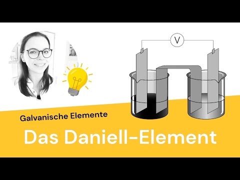 Galvanic cells - Daniell cell (with potential calculation)