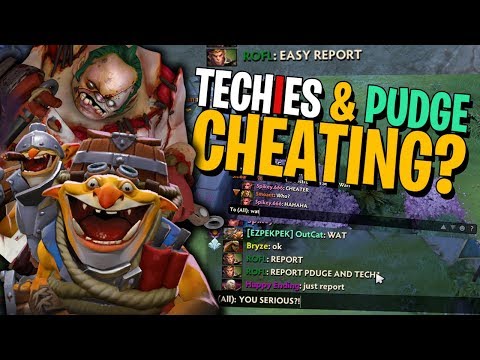 Techies & Pudge Are CHEATING! - DotA 2