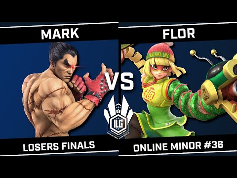 Mark (Kazuya) vs FLOR (Min Min) - ILG Online Minor #36 - Losers Finals