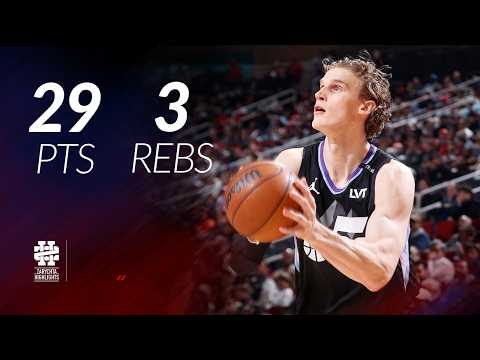 Lauri Markkanen 29 pts 3 rebs vs Rockets 25/26 season