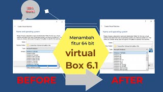 Menampilkan OS 64 bit di virtual box❕❕❕