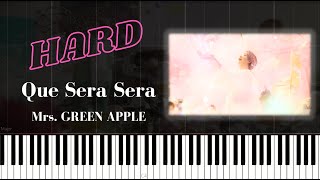 Download lagu Que Sera Sera/Mrs. GREEN APPLE/Drama『日曜の夜ぐらいは ...』/Piano Tutorial/Hard/Sheet Music mp3