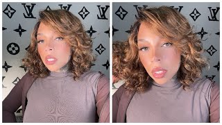 70's Hot Mom Glueless Wig Install | Luvmehair