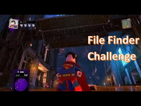LEGO DC Super-Villains: File Finder Challenge (All Locations)