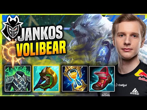 JANKOS IS INSANE WITH VOLIBEAR! - G2 Jankos Plays Volibear JUNGLE vs Kayn! | Season 11
