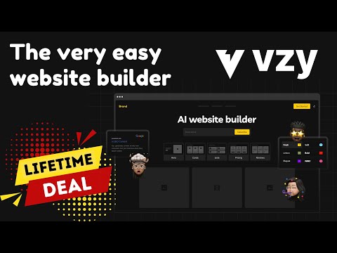Vzy Lifetime Deal – AI-Power Website Builder in a Minutes