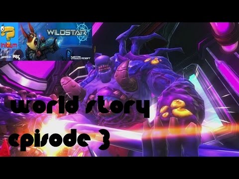 WildStar PVE: World Story - Episode 3 The Strain Walkthrough - Medic Gameplay