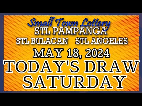 STL BULACAN, STL PAMPANGA, STL ANGELES RESULT TODAY DRAW  MAY 18, 2024