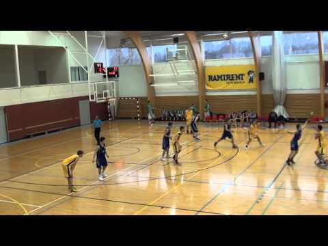 EYBL U17, Turu West Coast All-Stars - BS Jurmala, III veerandaeg, 18.01.2015, Jõhvi