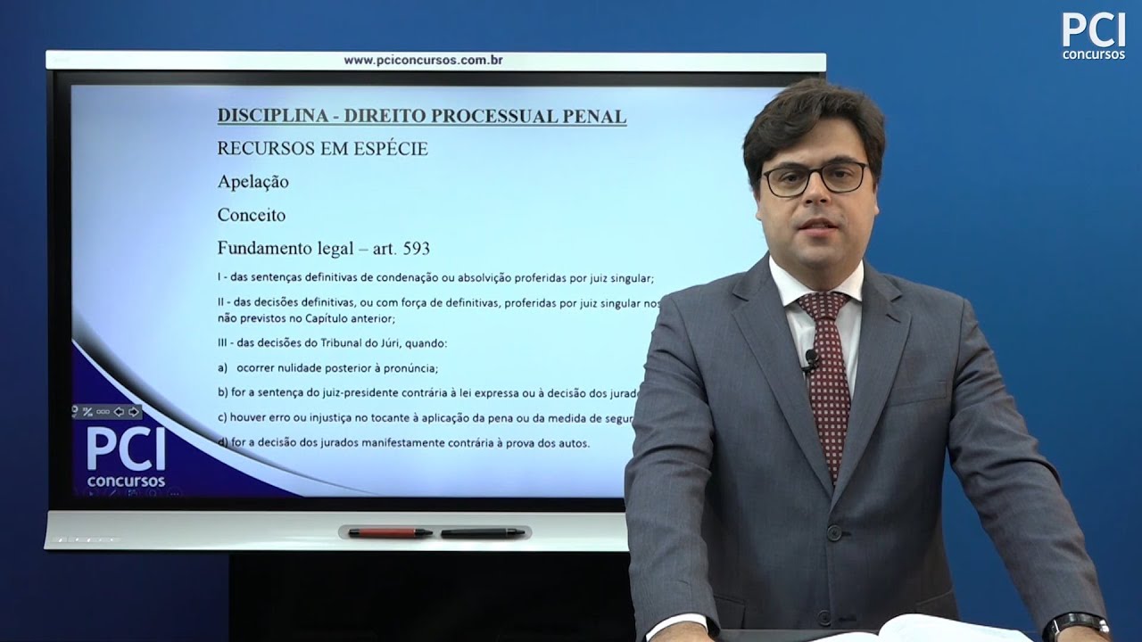 Aula 27 - Recursos no Processo Penal - Recursos em Espécie - Recurso de Apelação