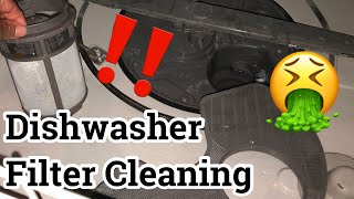 How To Clean Your WHIRLPOOL Dishwasher filter EASY