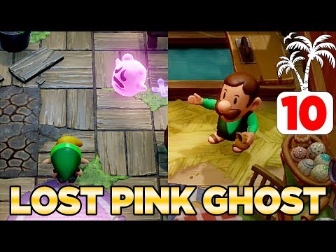 The Lost Pink Ghost, & Manbo's Warp Song in Link's Awakening Switch - 100% Walkthrough 10