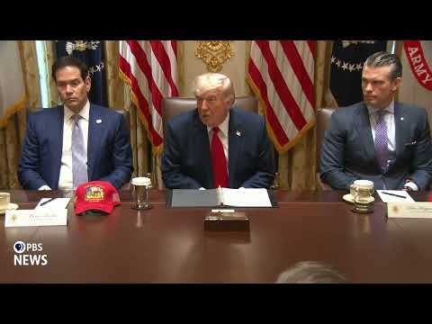 WATCH: On Strait of Hormuz control, Trump says Oman has to behave or 'we'll have to blow them up'