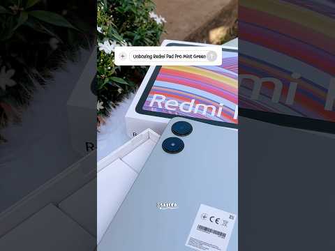 Unboxing Redmi Pad Pro in Mint Green #redmi #redmipadpro #unboxing #tablet #xiaomipad