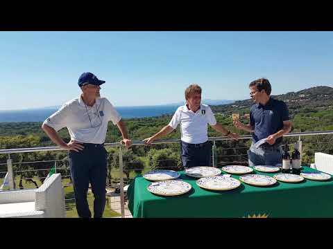 Premiazione gara TRATTORIA DA SANTARINO GOLF CUP - GC Punta Ala 05.07.2020